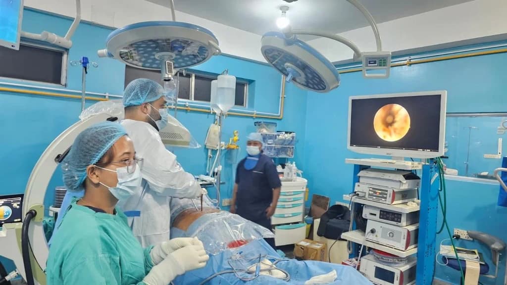 Madhyapur Hospital Introduces Advanced Endoscopic Spine Surgery, First in Bhaktapur